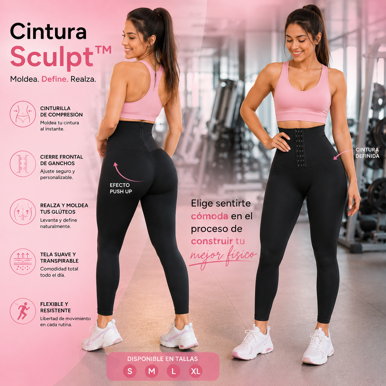 Cintura Sculpt™ | Faja Modeladora de Compresión