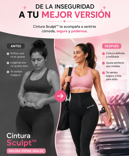 Cintura Sculpt™ | Faja Modeladora de Compresión
